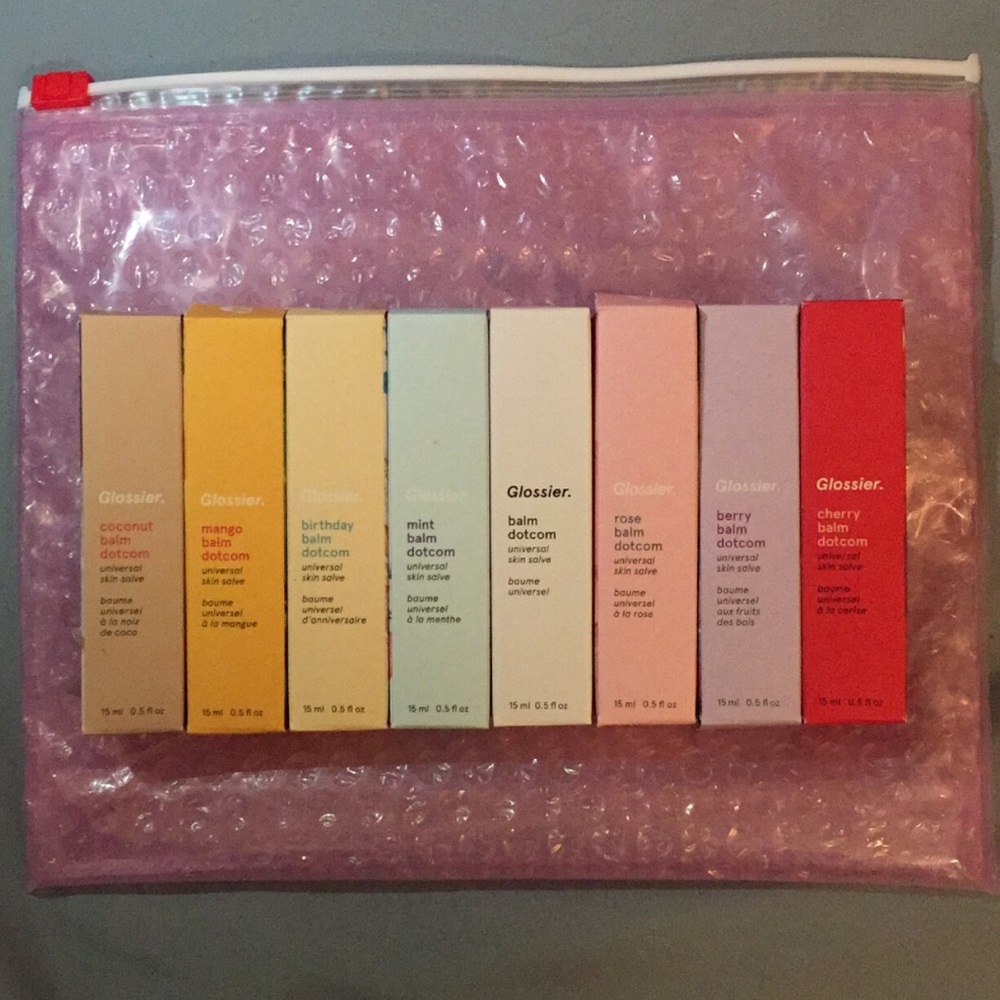 Glossier Balm Dotcom- one of each!